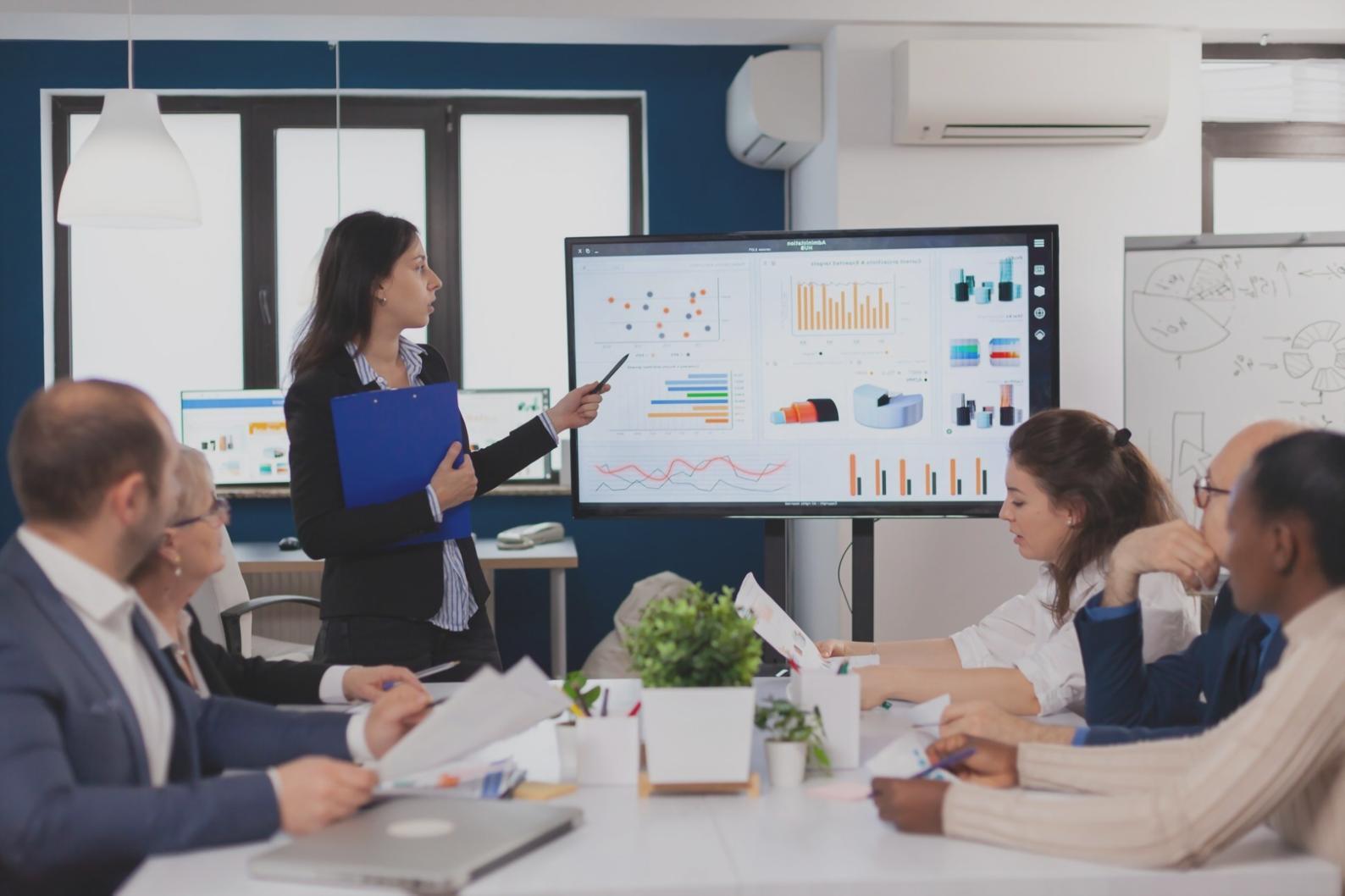 Professional team collaboration on digital optimization strategies